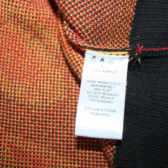 COPY - Rehab Lab Flame Zip Up Sweater 🌵M - Picture 9 of 12